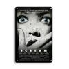 FJ Decor Classic Horror Movie Metal Tin Signs Plaque Retro Decorative Plate Bar Club Pub Wall Decoration Rusty