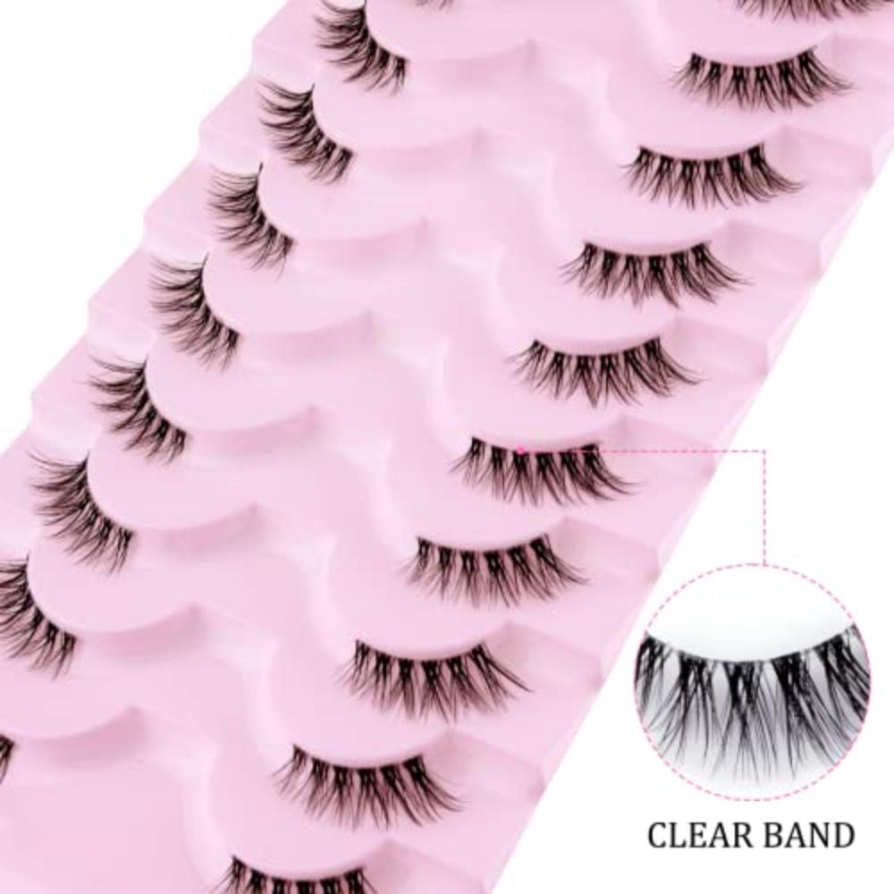 Половинные накладные ресницы — фото 2