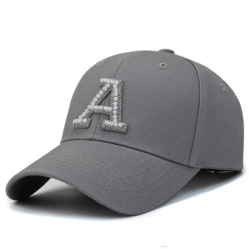 Spring Listing Of The Same Baseball Cap, Mountaineering Breathable Sun Hat, Fashionable A Letter Diamond Hat