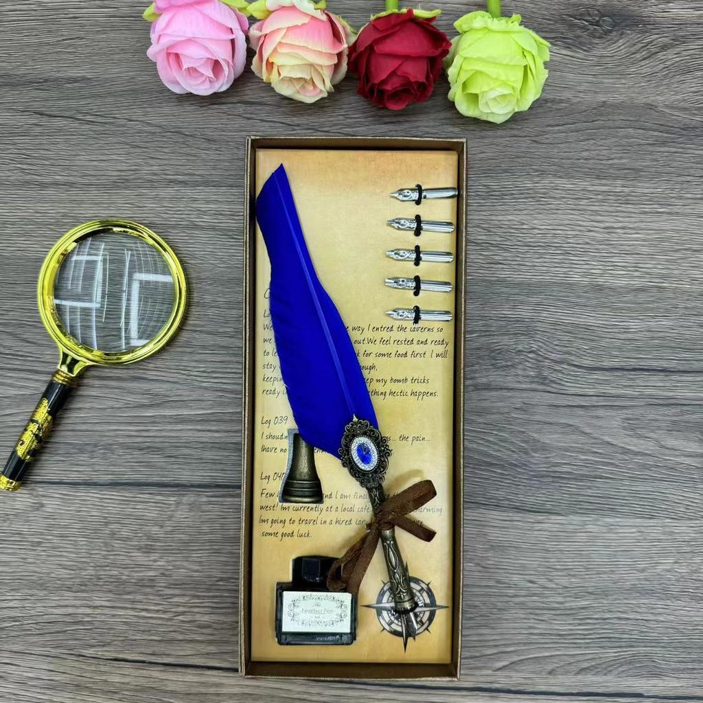 Retro Quill Business Gifts, Graduation Season, Dipping Pen, Pen, Friendship Birthday Gift