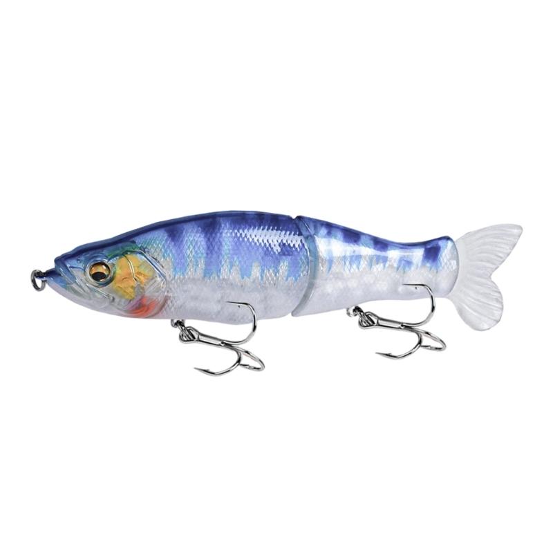 Swimming Lures Multi Jointed Swimbait with Treble Hook 32g 135mm Fishing Lure Artificial Hard Baits