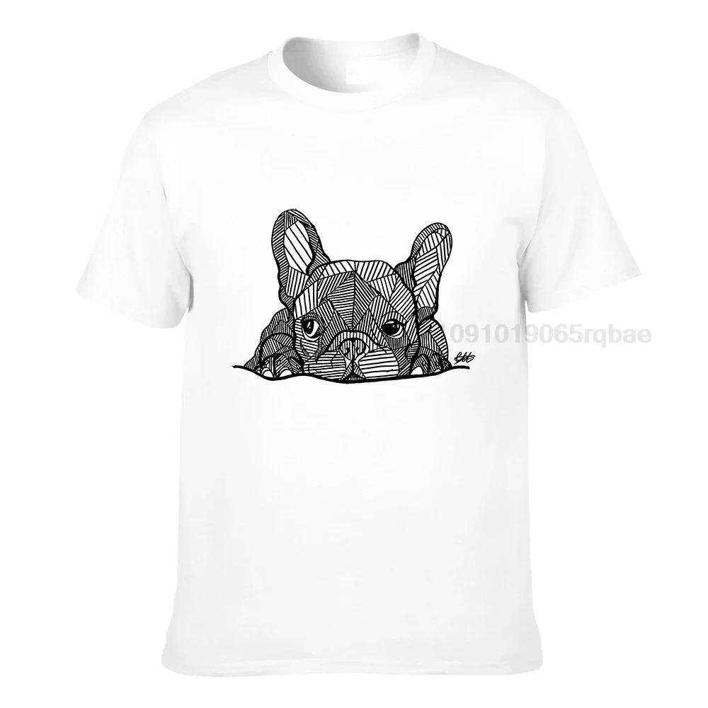 French Bulldog Puppy T Shirt Dog Cute Animals Pet Vintage Tee Shirt Unisexs Christmas Tees Round Collar Fitness T Shirts