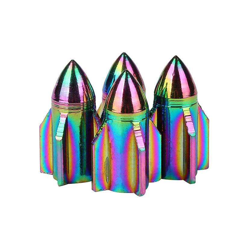 one piece Cars Bike Bicycle Trucks And Motorcycles DIY Accessories Multicolor Tire Valve Stem Caps Universal Stem Covers