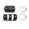 Universal Motorcycle Exhaust Heat Anti Protection Guard For Pipes Easy Installation