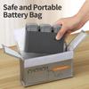 Fireproofs Battery Safety Bag for 4K/AVATA2 Drones, High Resistance Portable Storage Pouch