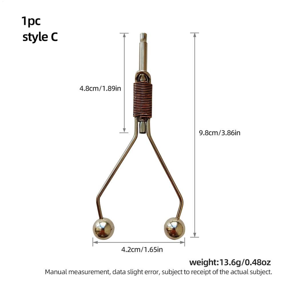 Stainless Steel+ceramic Fly Tying Bobbin Holder Portable Adjustable Thread Bobbin Fishing Fly Lure Baits Making Tools Equipment
