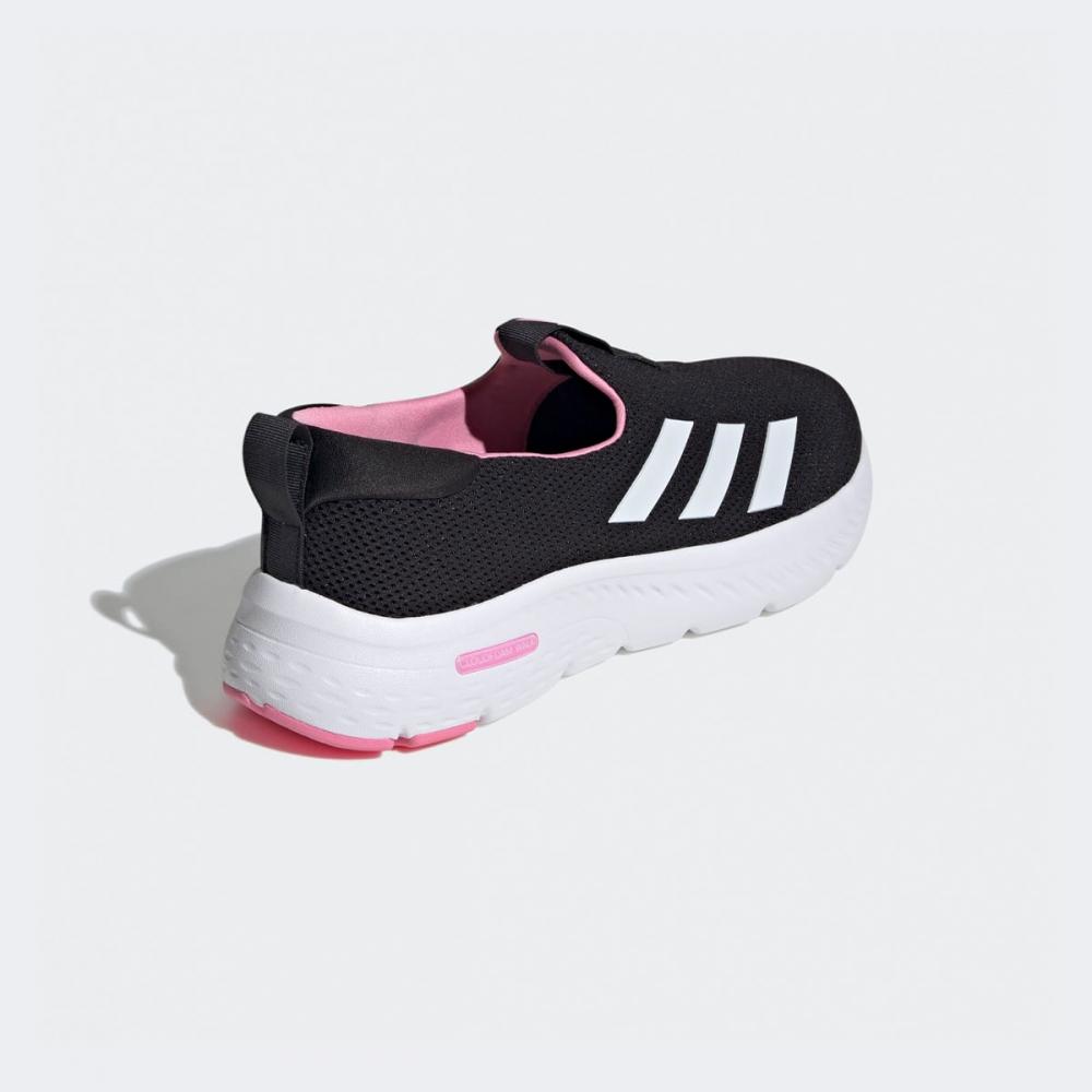 Adidas Cloudfoam Moose Lounger Id6516 Cblack Ftwht Blipnk
