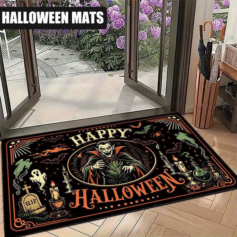 New Halloween Wicked Witch Entrance Door Decorative Floor Mat Water-absorbing and wear-resistant atmosphere floor mat