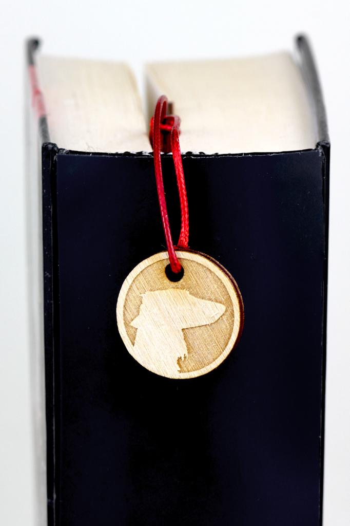 Saluki, Persian Greyhound, Arabian hound, Gazelle hound - dog bookmark, personalized bookmark, gift for bookworm from Art-Dog brand