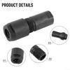 Modified Adapter 3mm/6mm Black High Carbon Steel Lightweight
