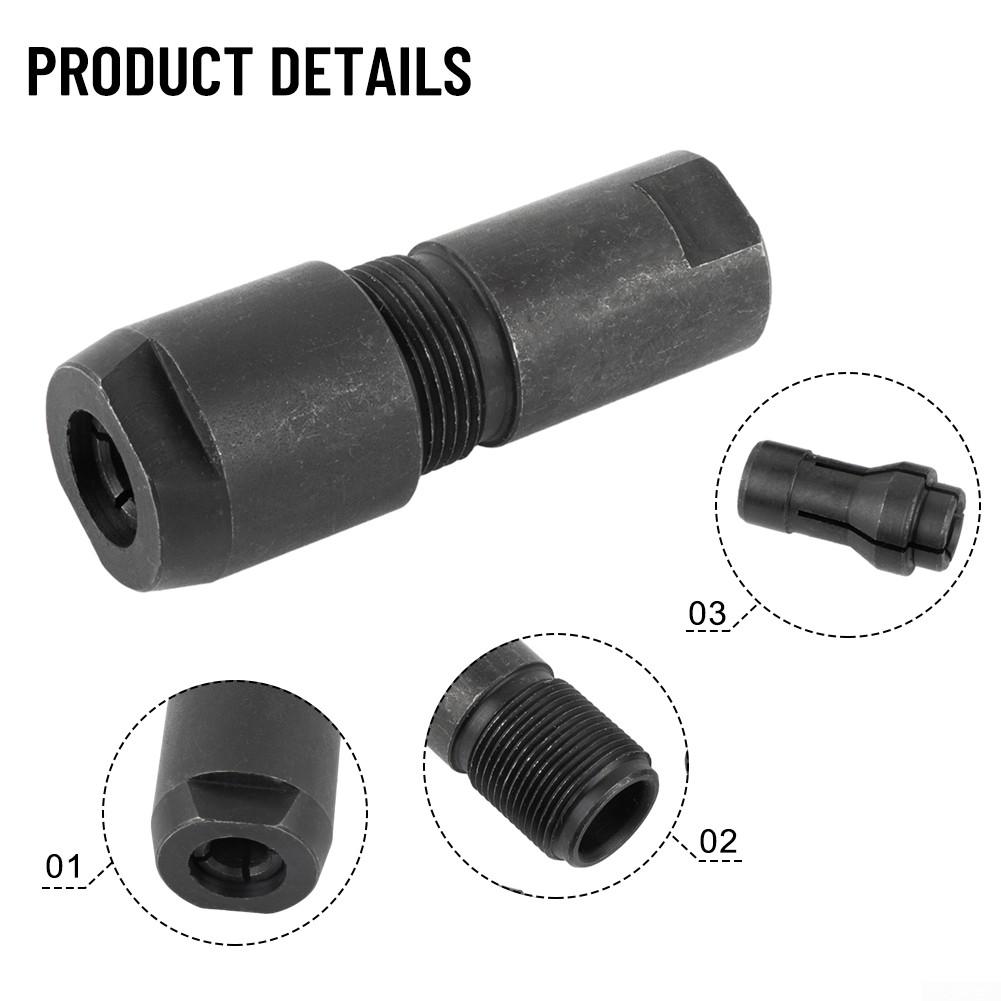 Modified Adapter 3mm/6mm Black High Carbon Steel Lightweight