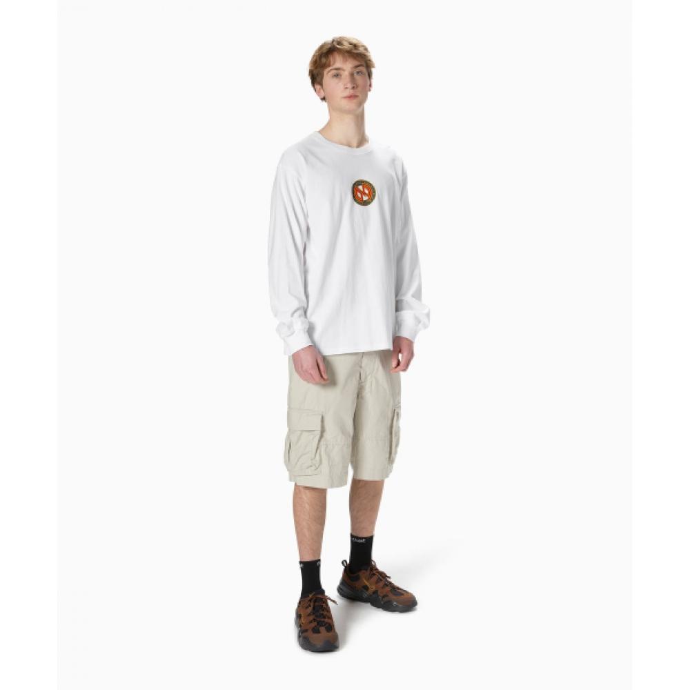 Thisisneverthat Monogramm L S T-Shirt Weiß