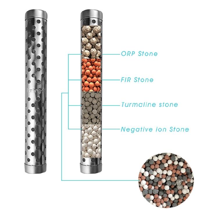 Portable Alkaline pH Water Filter Stick Hydrogen Mineral Purifier for w/ Tourmal