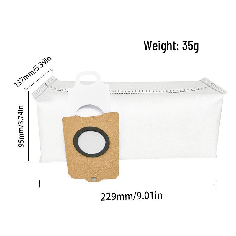 Replacement Accessories for Cloud Whale Xiaoyao 001 Sweeping Robot: Main Roller Brush, Filter, Dust Bag, Mop for Freo Z Ultra