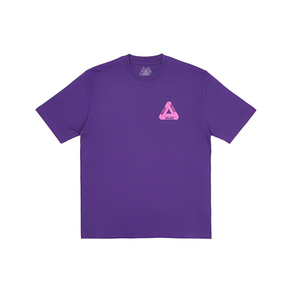 Palace Tri-Twister T-Shirt Regal Purple Unisex Tops P24TS227