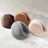 Winter Earmuffs Thickened Plush Windproof Coldproof Outdoor Ear Protection Earmuffs Outdoor Work Earmuffs