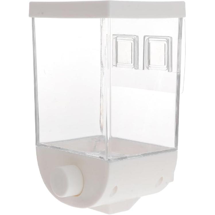 

DOITOOL 1000ML Cereal Dispenser Hanging Storage Box Granola Dispenser Practical Kitchen Canisters White Dispensador De Cereal Dry Food Dispenser