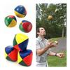 כדור ג'אגלינג צבעוני שקית שעועית קלאסית צעצוע ספורט חוץ לילדים פעילויות כיפיות