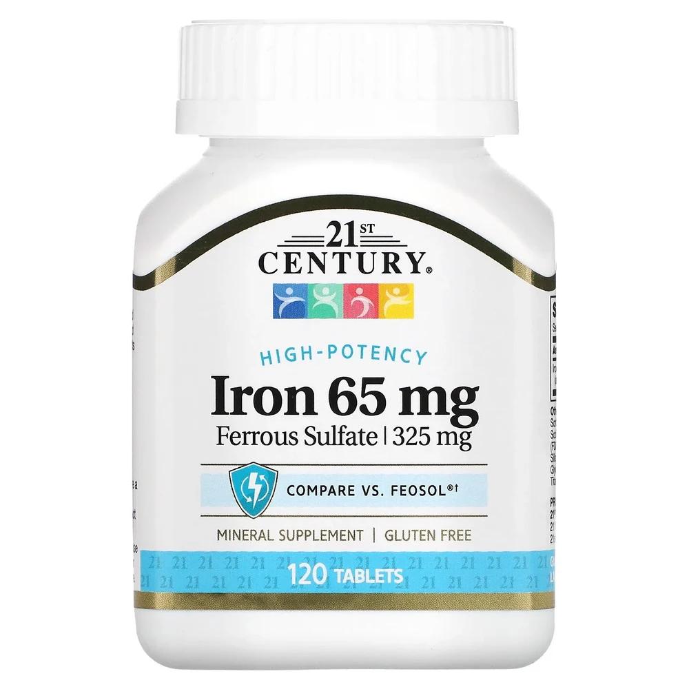 Century Autumn 21st Iron 65mg 120 Tablets Pretty 1 pcs