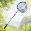 Non-Slip Handle Telescopic Pole Net Head Heavy-Duty Butterfly Nets Pocket Fish Dip Net Beach Use