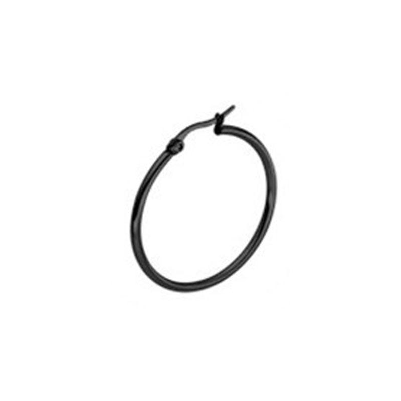 Fashion Big Smooth Circle Hoop Earrings for Women 10-75mm Stainless Steel Round Statement Earrings Party Girl Gift Jewelry