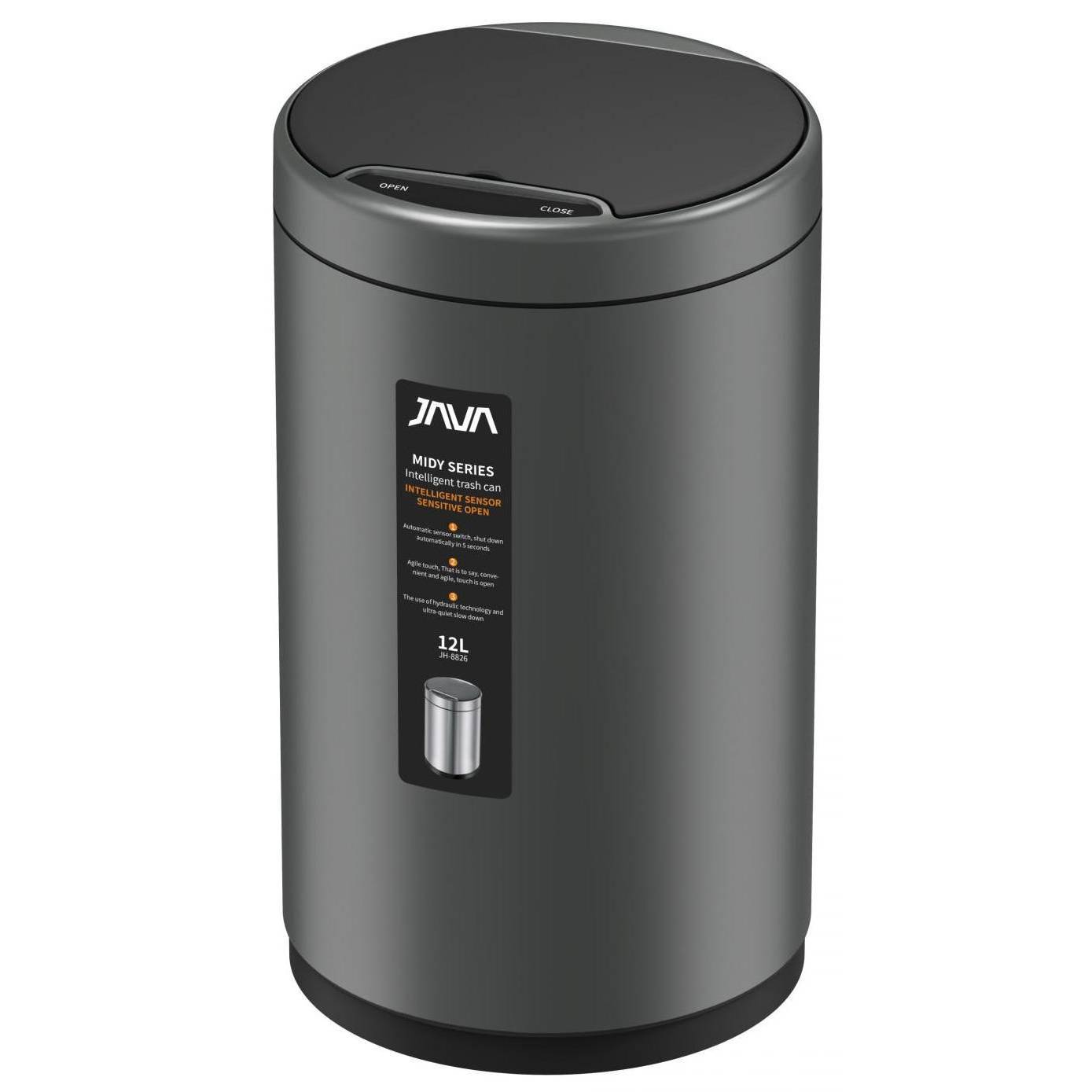 

Trash Can Java S-882-12q