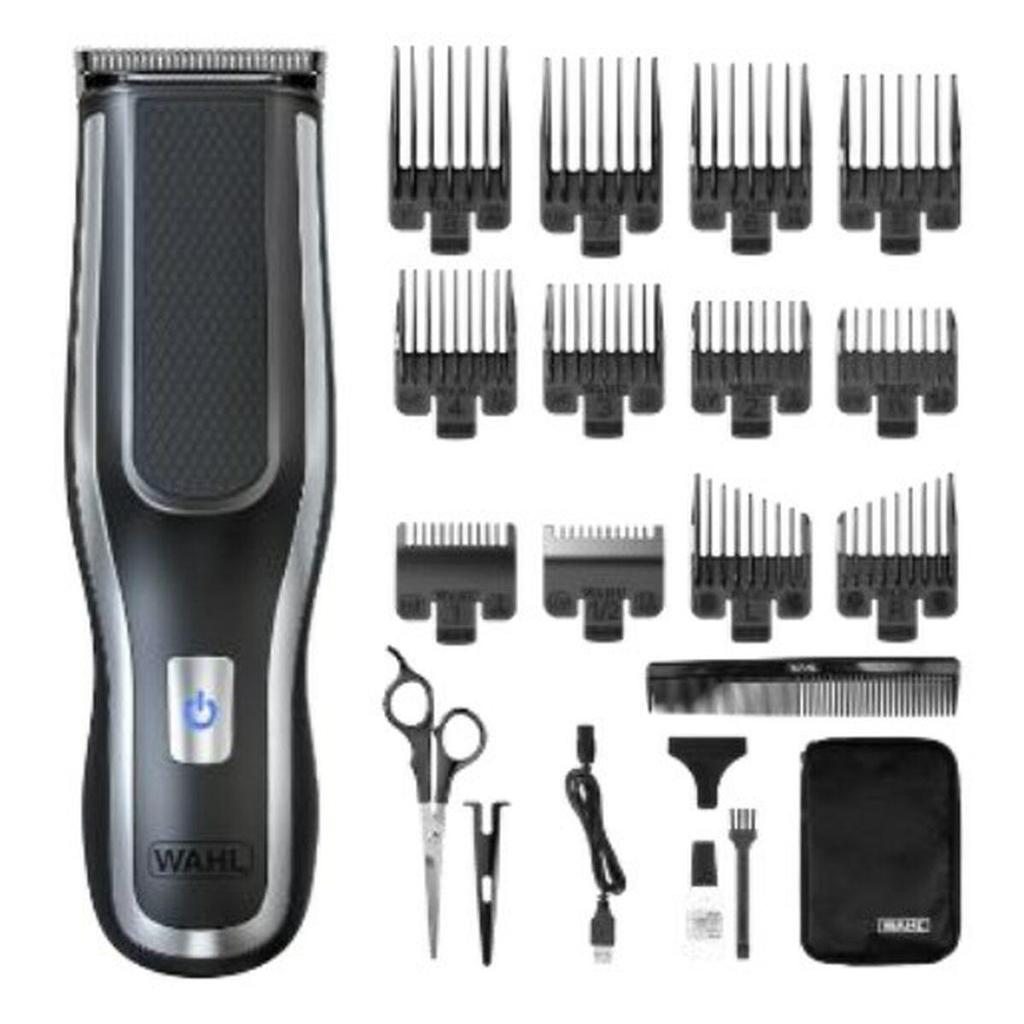 Wahl Self-Clip 360 electric hair clipper 150 min runtime black and silver