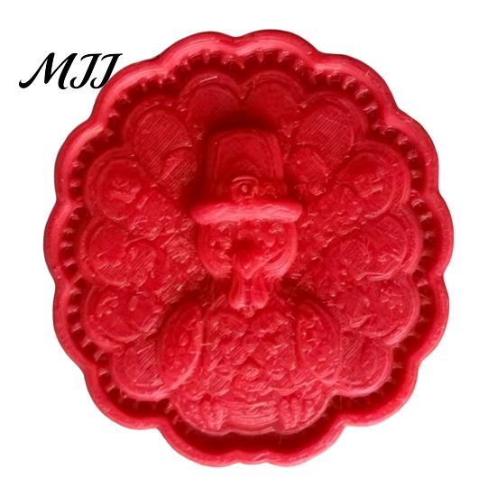 Festive Pattern Embosser Christmas Mini Pie Mold, Plastic Hand Press Kitchen Gadget for Cookies Durable Decorative Bakeware Pastries And Fondant Tool
