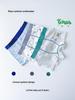 Children's Summer Cotton Boxer Briefs (Class A) for Boys Aged 9-12 - No Pinch Design.