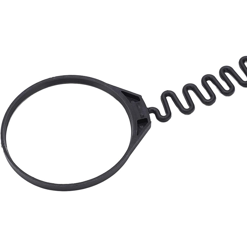 Fuel Tank Cap Cover Line Cable Wire with Ring Car Fuel Tank Cap Cover Line Cable 31336424 Black for Volvo S60 S80 S40 V40