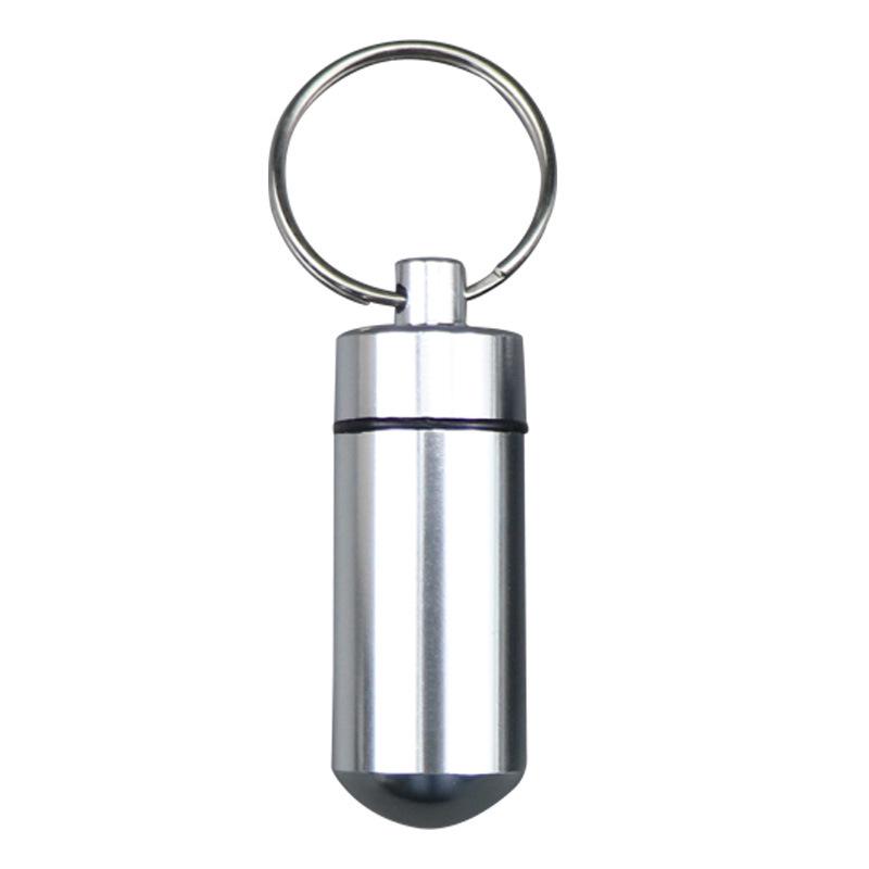 Aluminum Alloy Waterproof Small Portable Pill Box