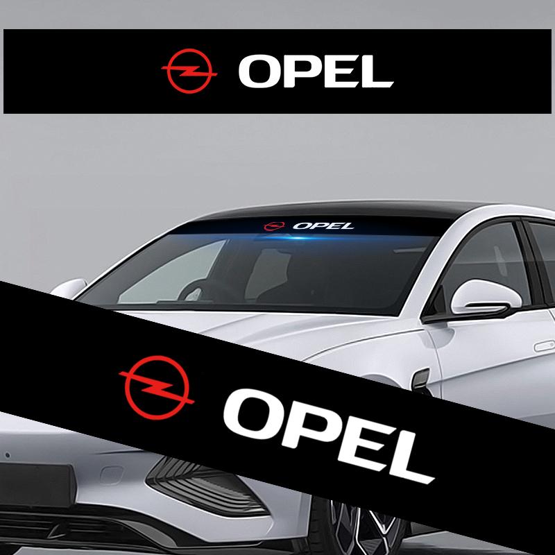 Adesivos Decorativos para Para-brisa Dianteiro de Carro Para Opel Corsa Astra Insignia Vectra Zafira Meriva Mokka Grandland Vivaro