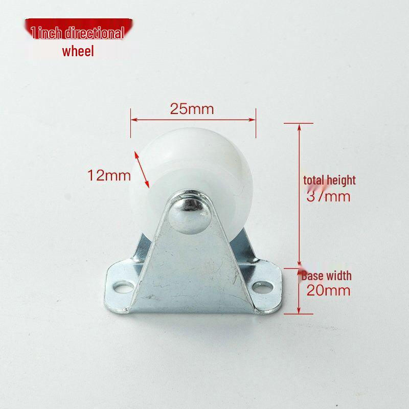 Univerzální kolečko na nábytek - Lehké, velikosti 1”-2” pro květináče, postele a zásuvky