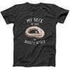 Hognose Snake My Neck My Back, Funny Cute Pet Reptile Lover T-Shirt NVY Men's Women's Longsleeve Tank Top Hoodie