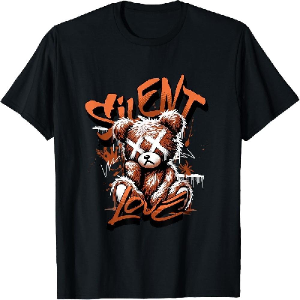 Bear Love - Urban Graffiti Aesthetic T-Shirt S