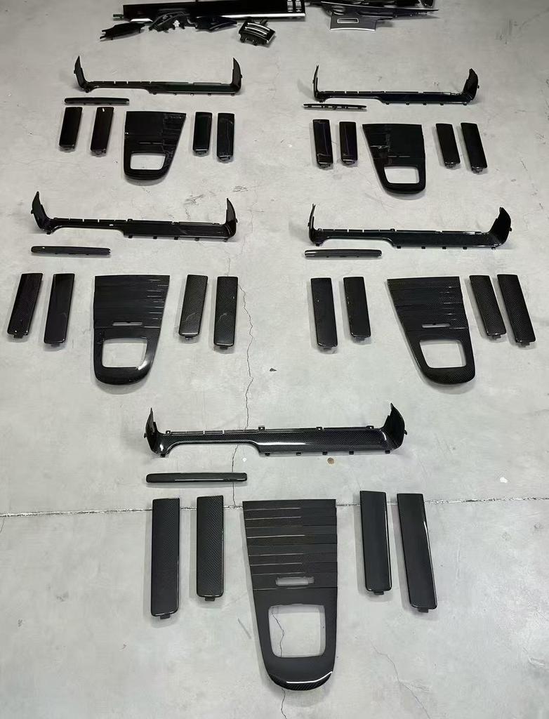 Mercedes G-Class Carbon Fiber Interior Kit for G350, G450, G550, G63 Replacement