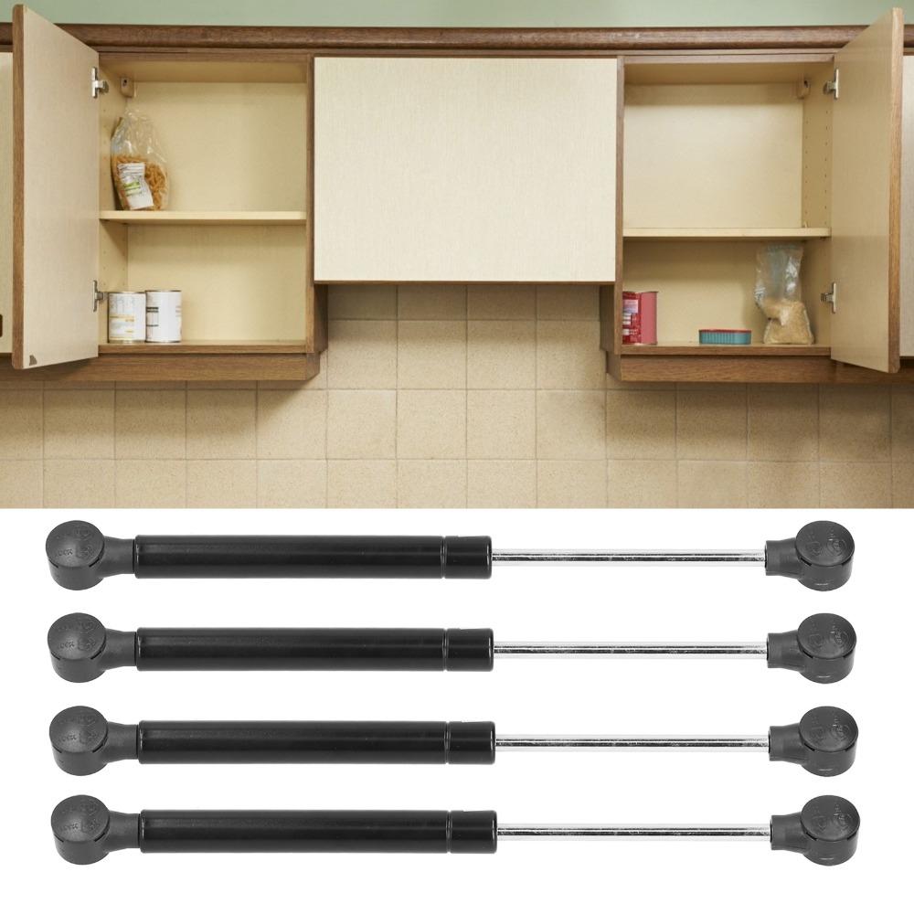 4pcs 80N Cabinet Door Lift Support Adjustable Lift Support Gas Strut Support Rod Cabinet Door Cover
