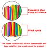 40/80/120pcs 26cm Strip Balloon with Mini Pump Colorful Artistic Balloon Birthday Party Festival Background Decoration Props