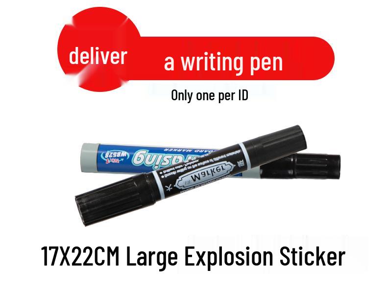 Extra Large Price Tag Promotion Card for Supermarket Displays