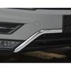For Volkswagen VW Tiguan L MK2 2016 2017 2018   ABS Chrome Trim Front Upper Grid Grill Grille License Plate Frame Bumper