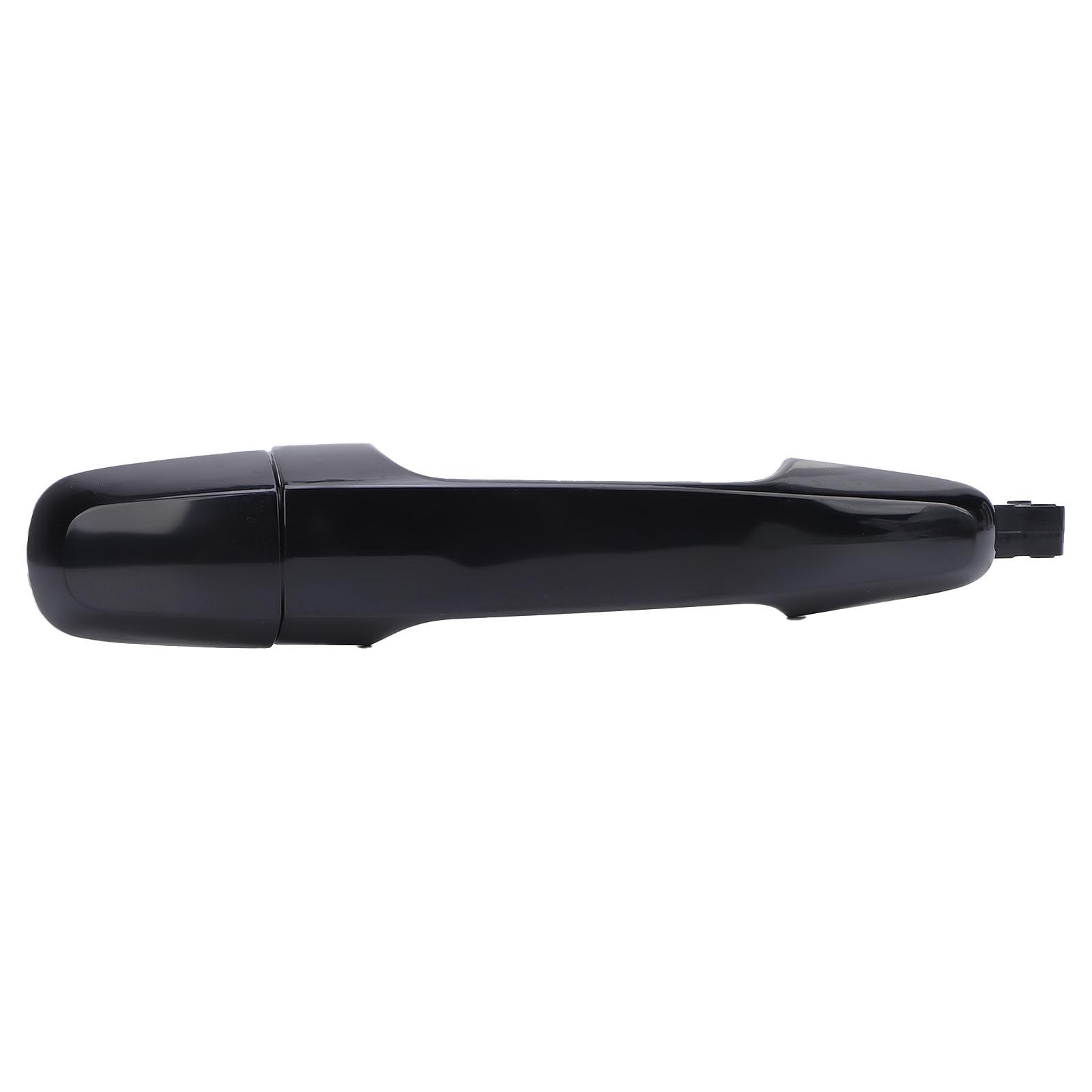

Outer Door Handle Comfortable Grip Black Scratch Resistant Exterior Door Pull Handle Replacement