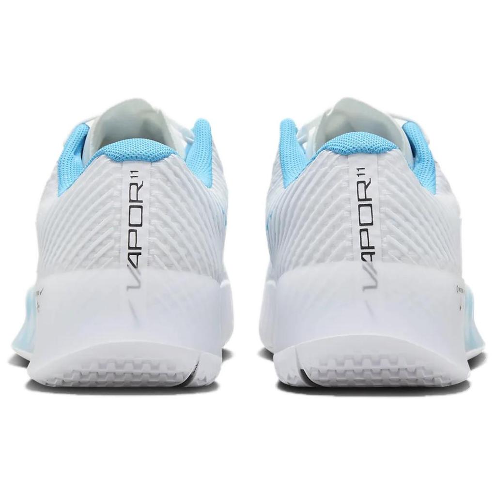 Carlos Alcaraz x NikeCourt Air Zoom Vapor 11 HC One Step Ahead PE Men Sneakers White Black Baltic-Blue HQ1654-100