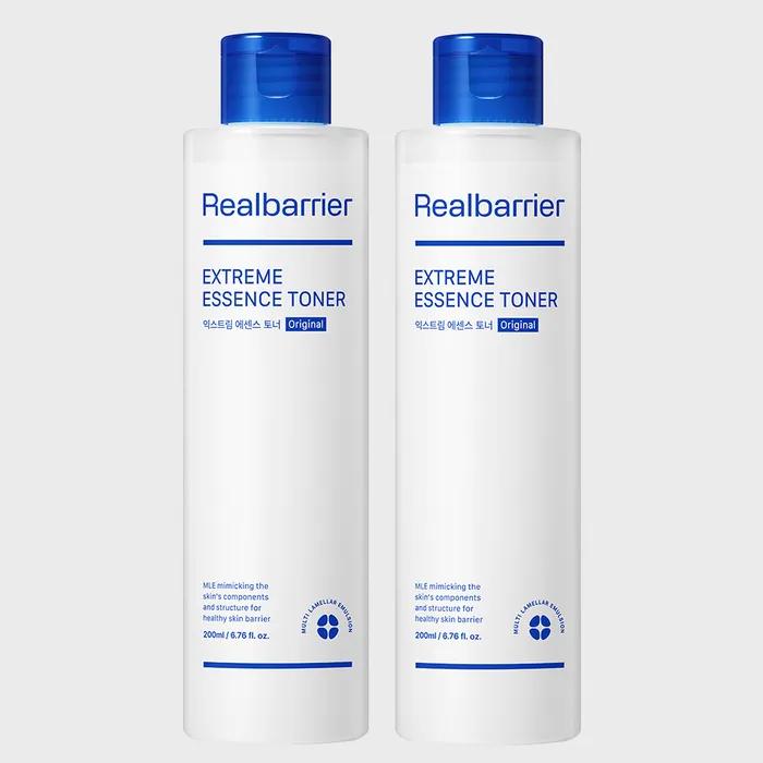 Real Barrier Extreme Essence Toner Original 200ml 1+1 [GIFT] (Random) Cream 10ml X 2