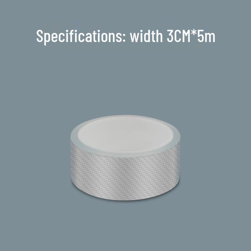 Universell gjennomsiktig karbonfiber bil dørterskelbeskytter og antikollisjonslist for velkomstpedal og bagasjerom