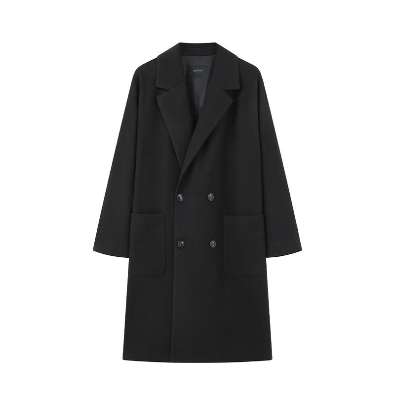 GOLFCROSS Unisex Simple British Style Oversized Trench Coat