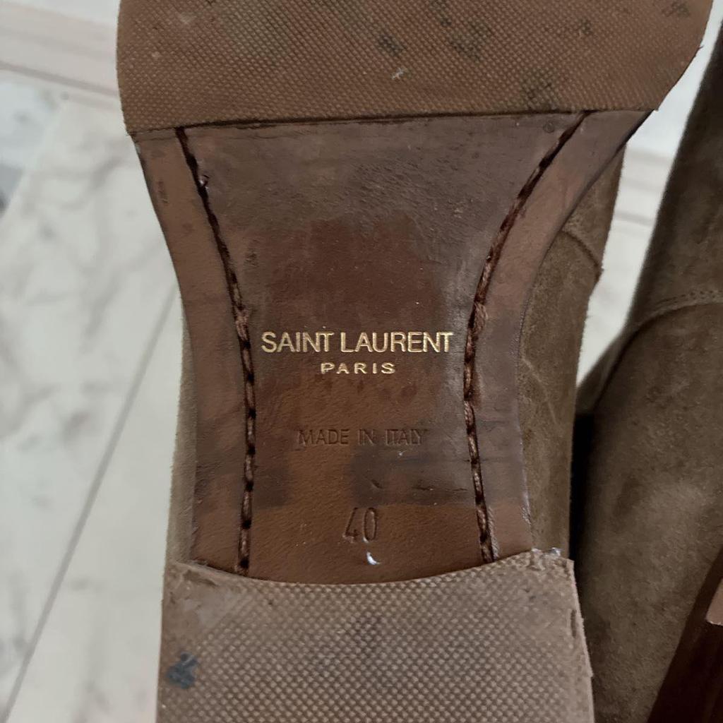 Used SAINT LAURENT Wyatt 30 Jodhpur boots