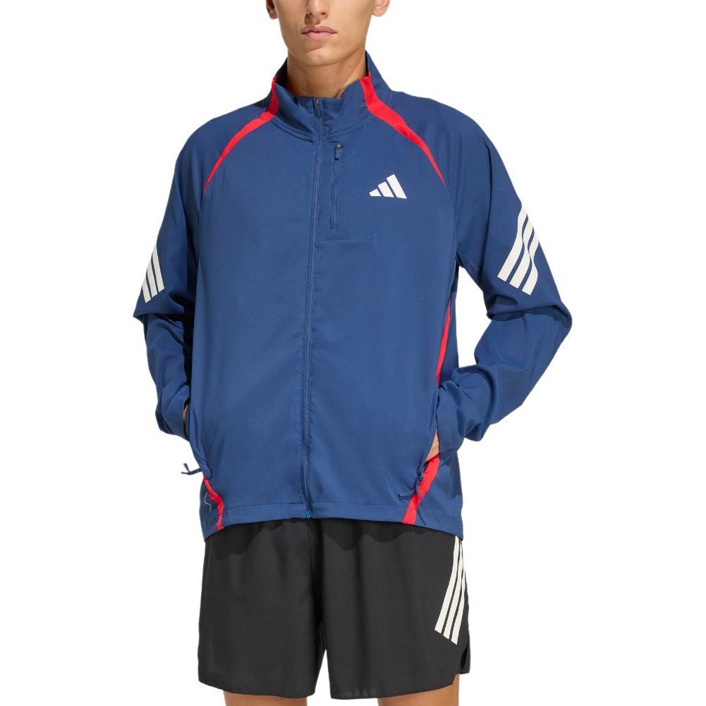 Adidas FW25 ADI365 Formotion Breathable Moisture-Wicking Stand Collar Sports Zip Long Sleeve Running Jacket Men Jackets KA8725