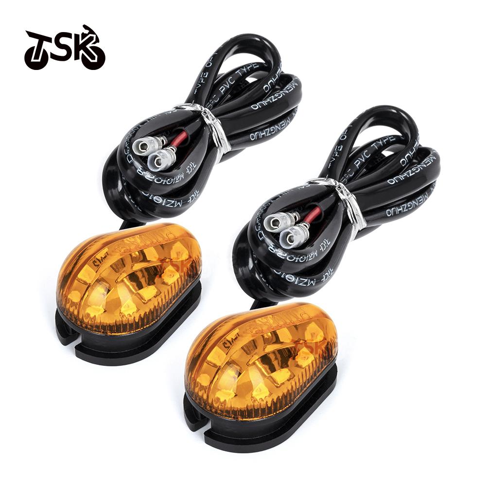 LED Turn Signal Light For YAMAHA FZ8 FZ6 N S R FZ1 Fazer XJ6 Diversion/F XJ6N TDM 900 Motorcycle Accessories Universal Mini