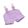 17Cm Cotton Doll Pocket Overalls For Labubu Figure Doll Plush Doll Soft Fabric Display Dressingup Accessories Outfit