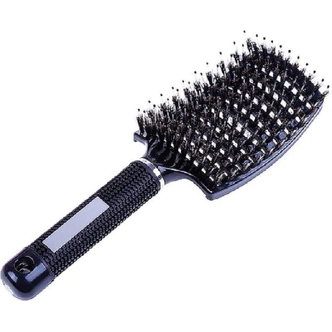 Расческа для волос Расческа для волос Женская Расческа для мокрых волос Щетка для волос Профессиональная щетка для волос Массажная расческа Щетка для волос Парикмахерские инструменты Выпрямитель для волос Black With Hair
